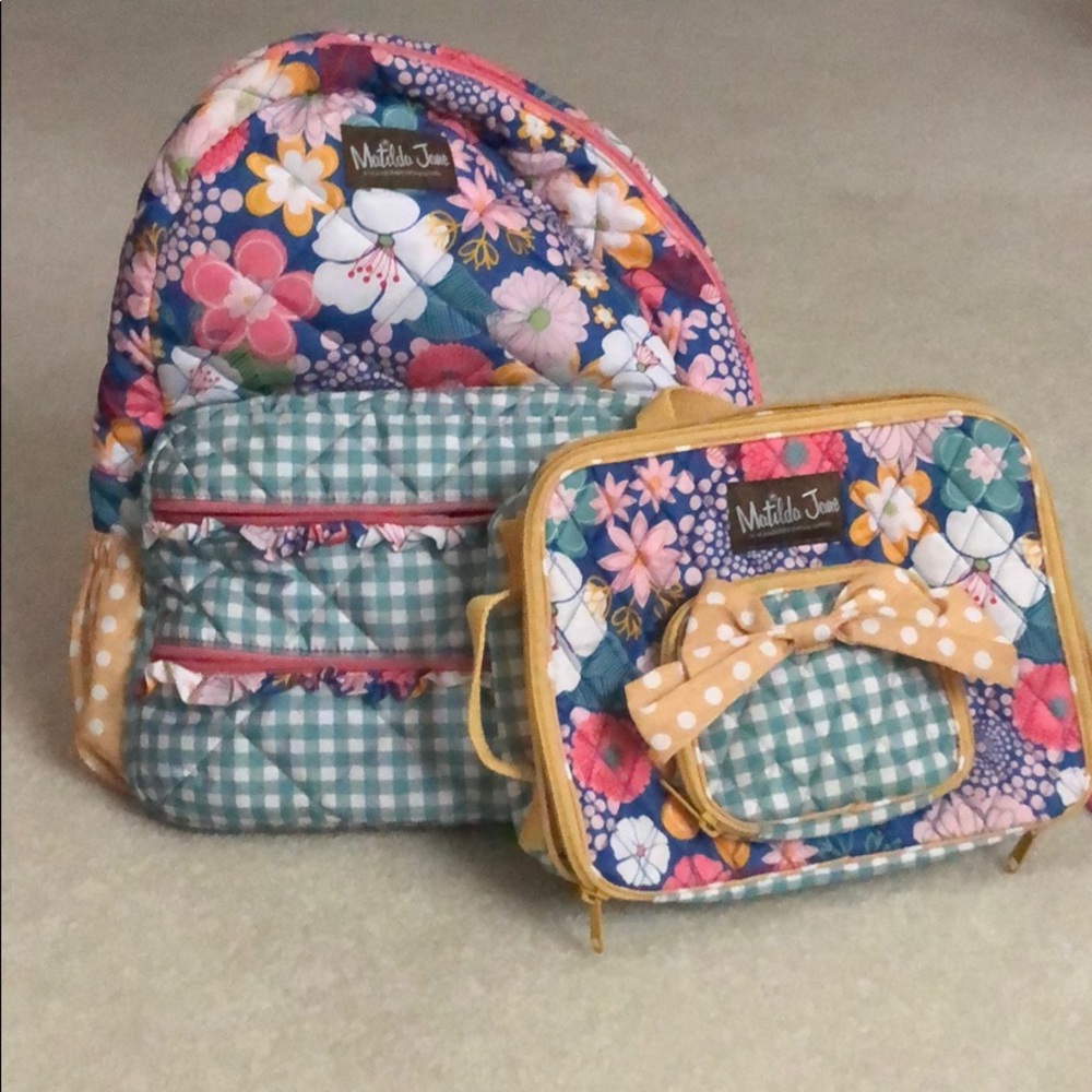 Matilda Jane Backpack and Lunchbox